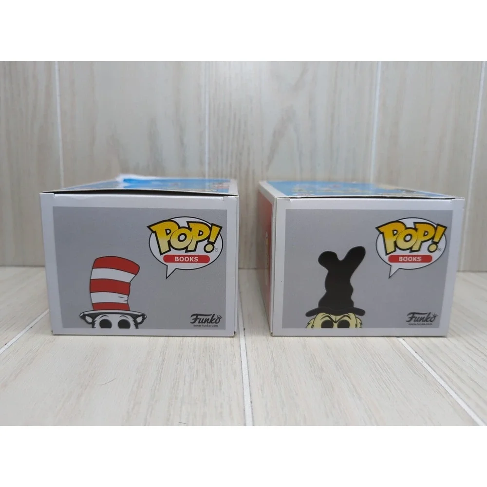Funko Pop! Books Barnes & Noble Dr Seuss Cat in the hat 04 Sam's Friend 06 lot 2